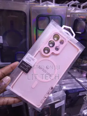Pink Classic MagSafe Matte Case Explicitly Designed for SM S25 Ultra
