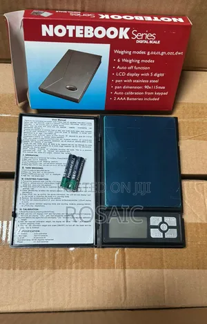 Notebook 500gram Digital Scale