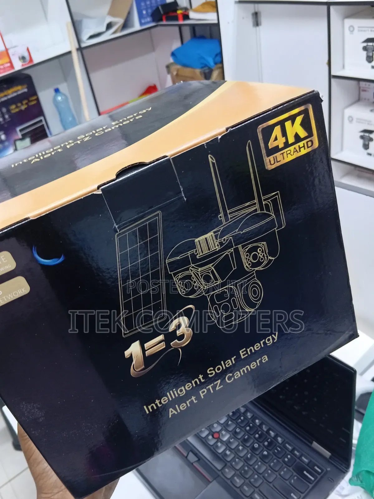 4G Solar CCTV Camera for Parking Area Surveillance