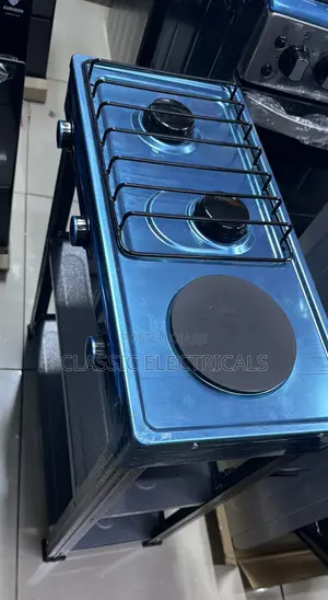 2+1 Eurochef Standing Cooker With Shelves