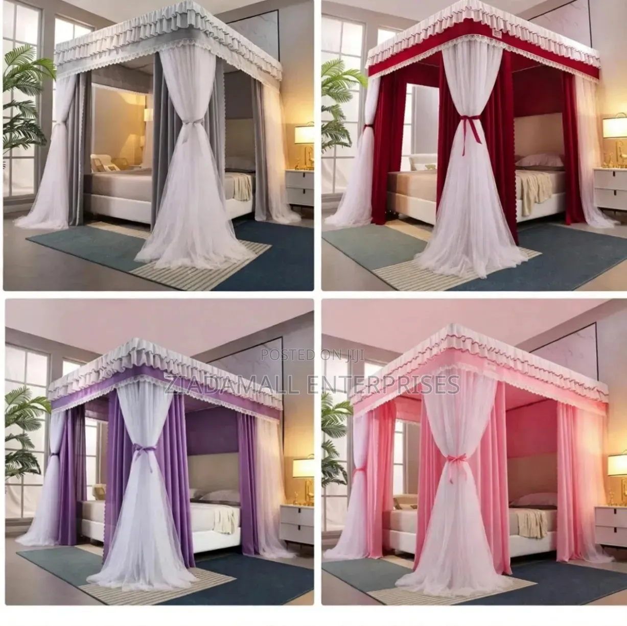 Luxury Canopy 4stand Mosquito Net