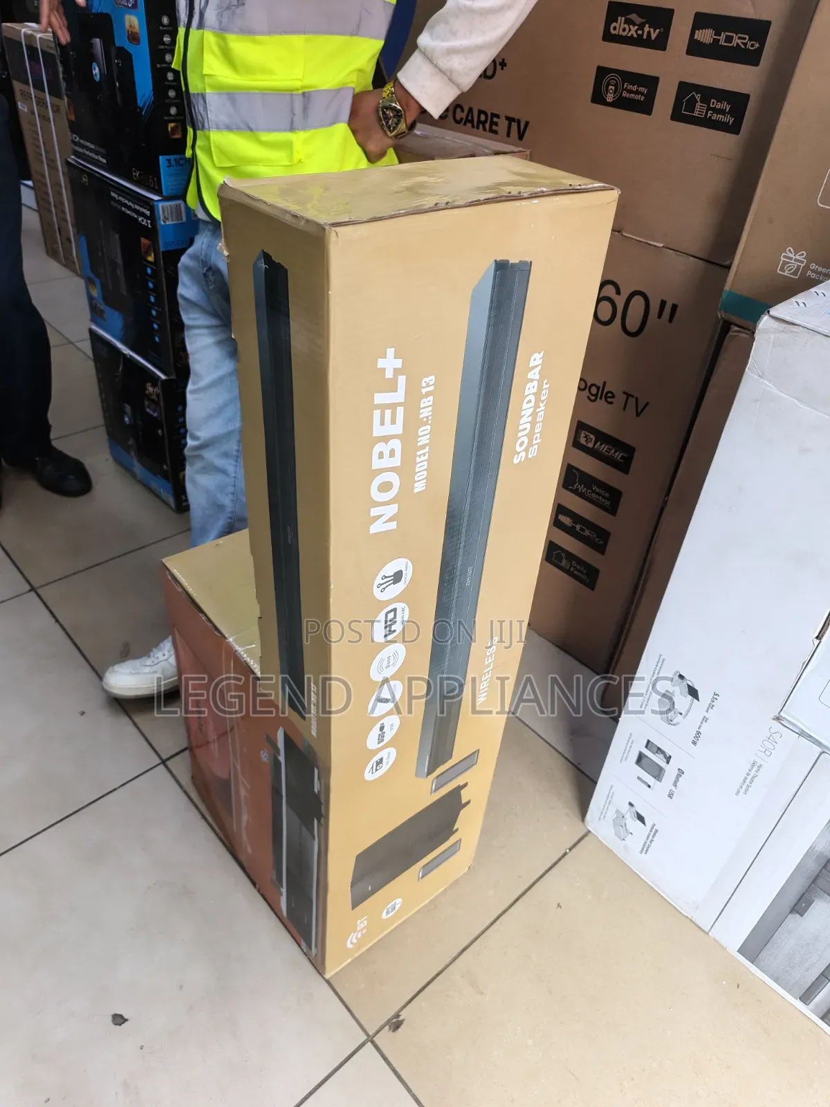 Nobel + Soundbar Speaker: NB13