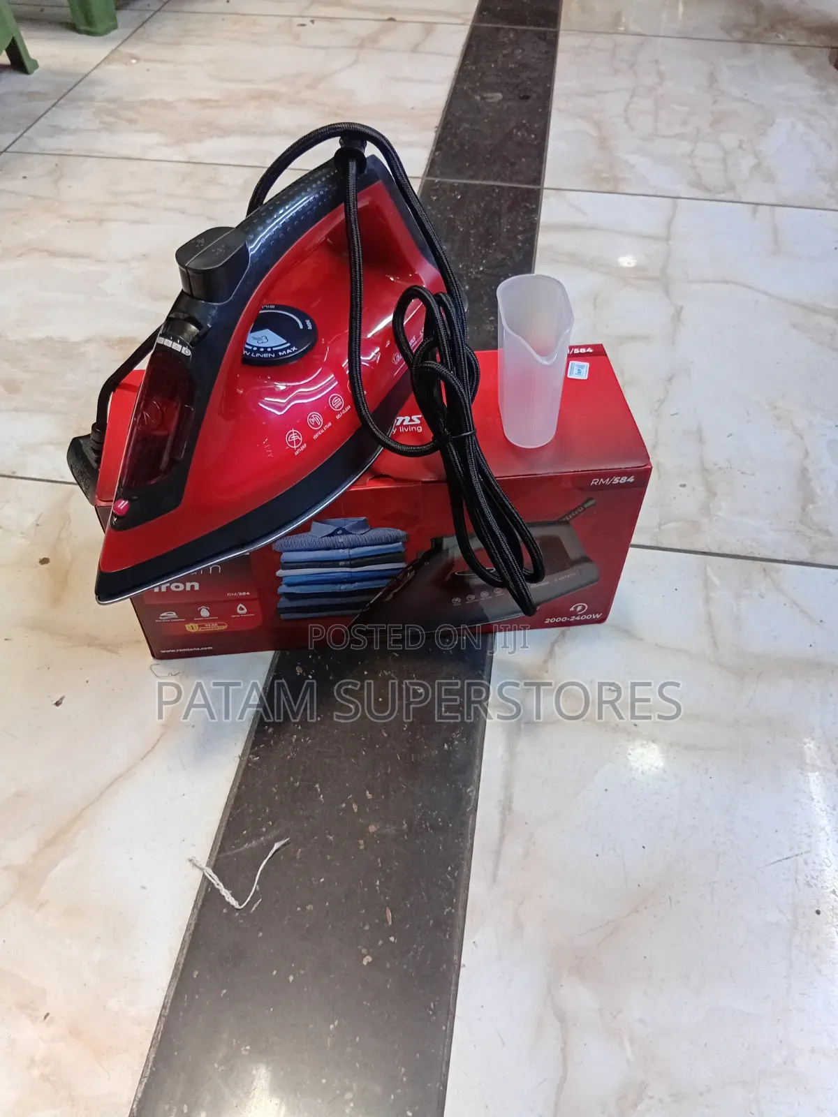 Ramtons Steam Iron (Non Stick) RM/584