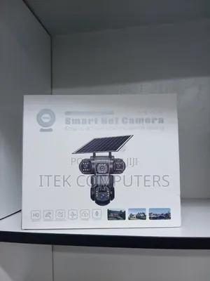 Triple-Lens Camera for 360° Security Monitoring
