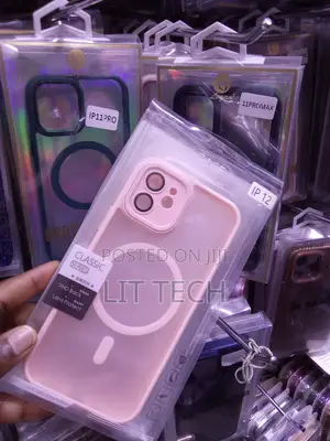 Pink Classic MagSafe Matte Case Explicitly Configured for the IP 12