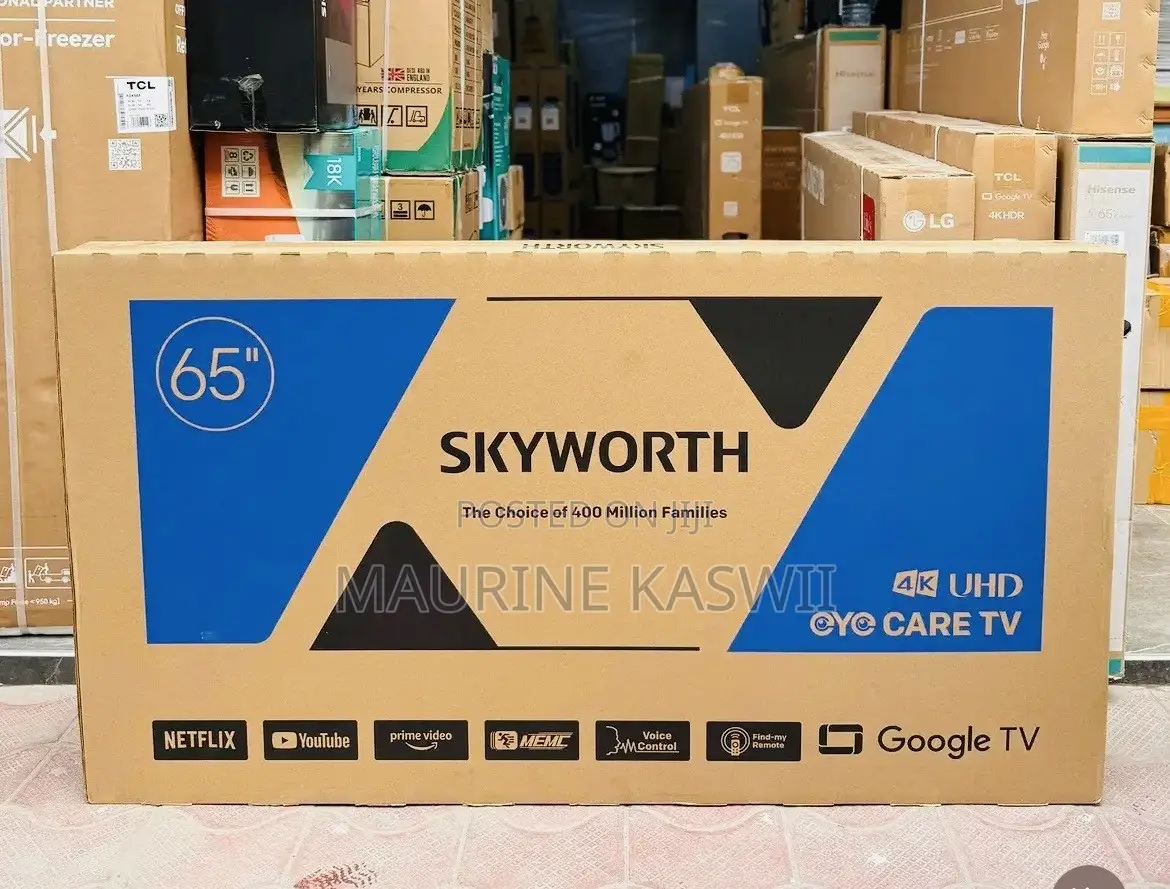 Skyworth TV 65”uhd Smart TV