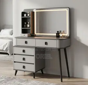 Dressing Table : Gray Vanity Dressing Table