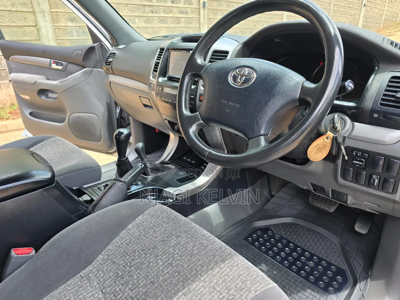 Toyota Land Cruiser Prado 3.4 5dr 2004 Silver