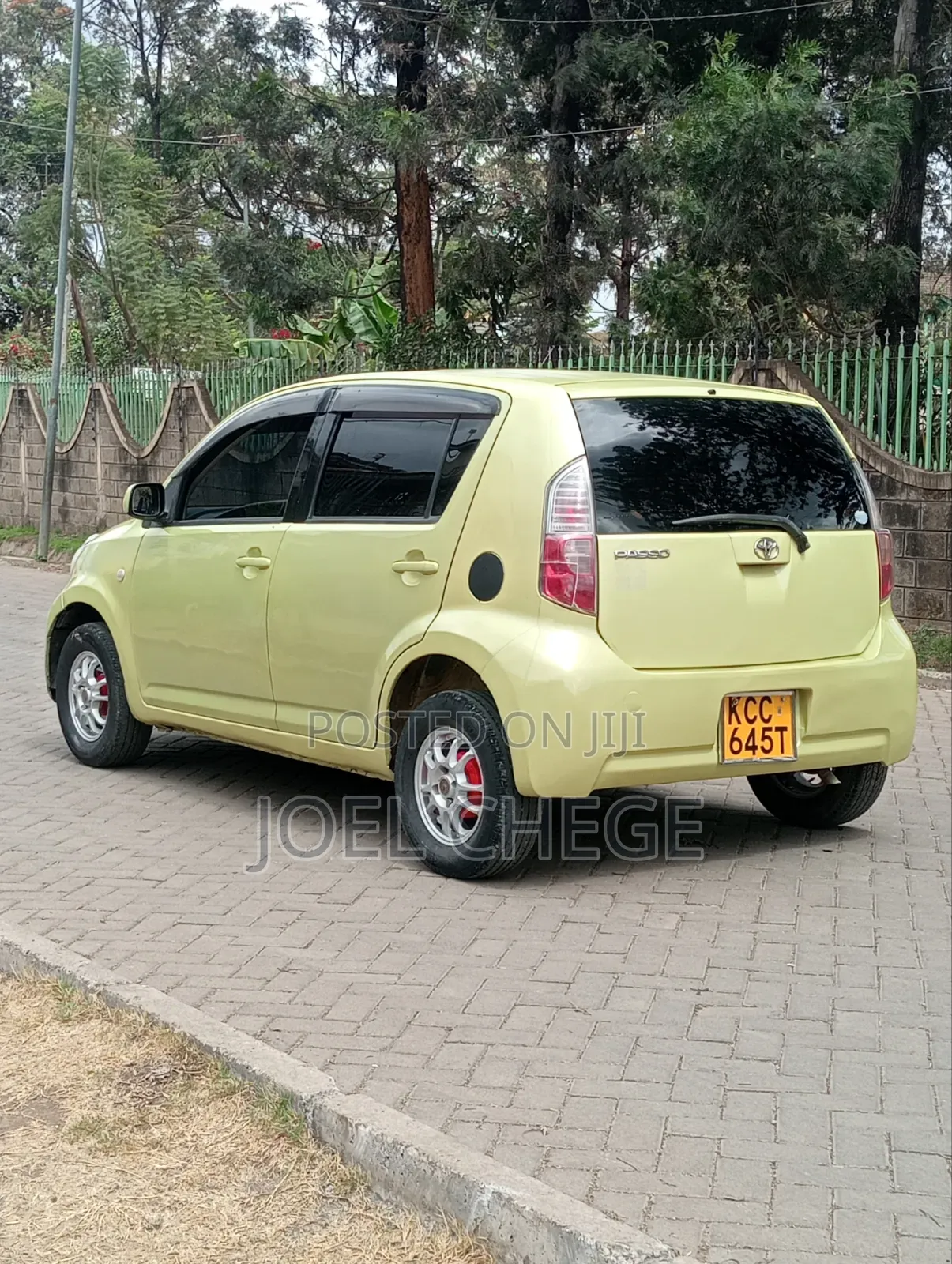 Toyota Passo 2008 Yellow