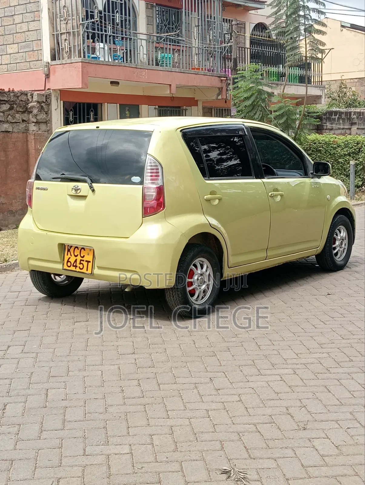 Toyota Passo 2008 Yellow