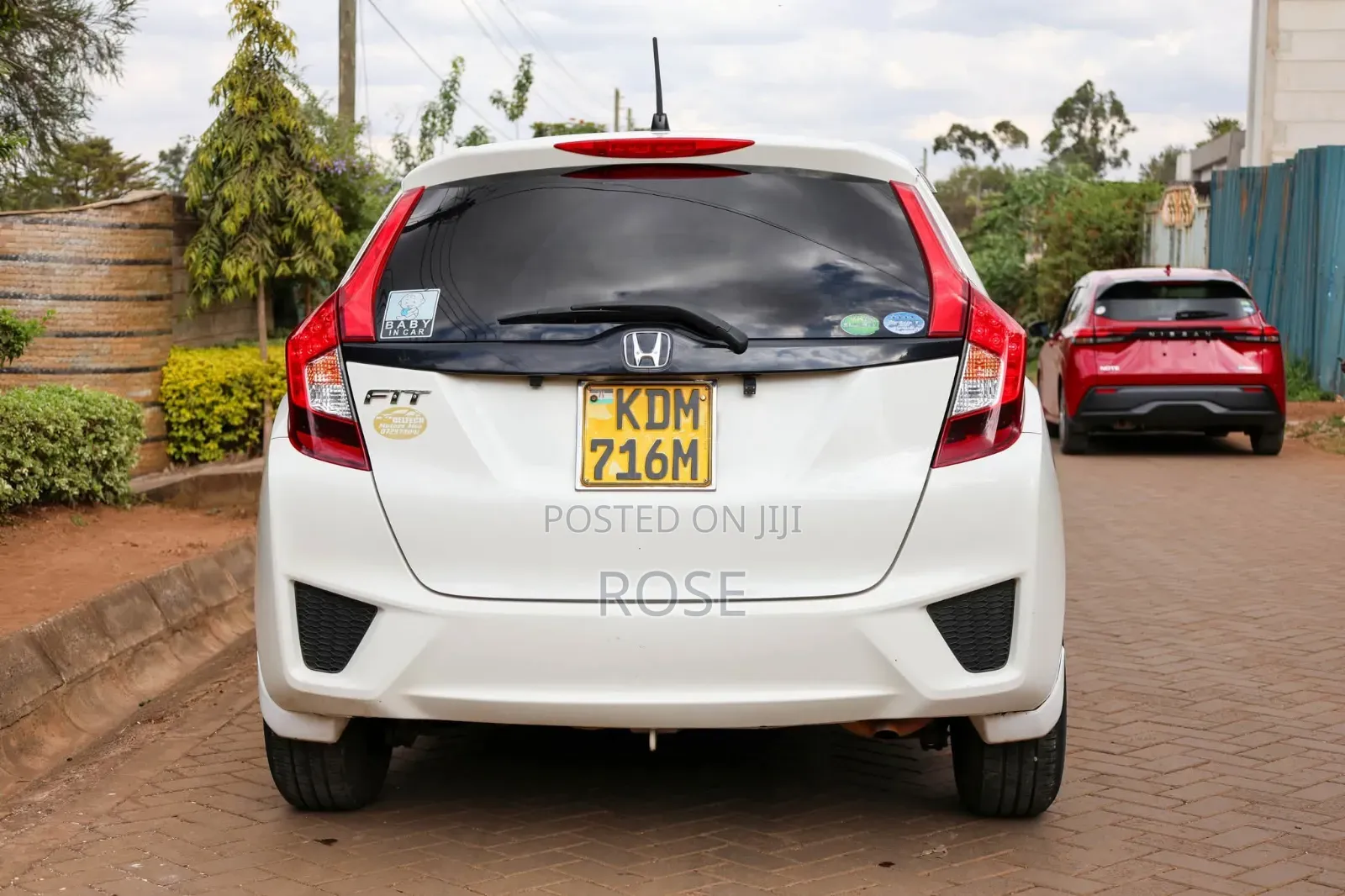 Honda Fit 2016 White