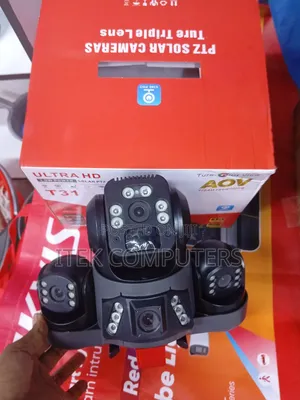 Triple-Lens Camera and Motion Detection