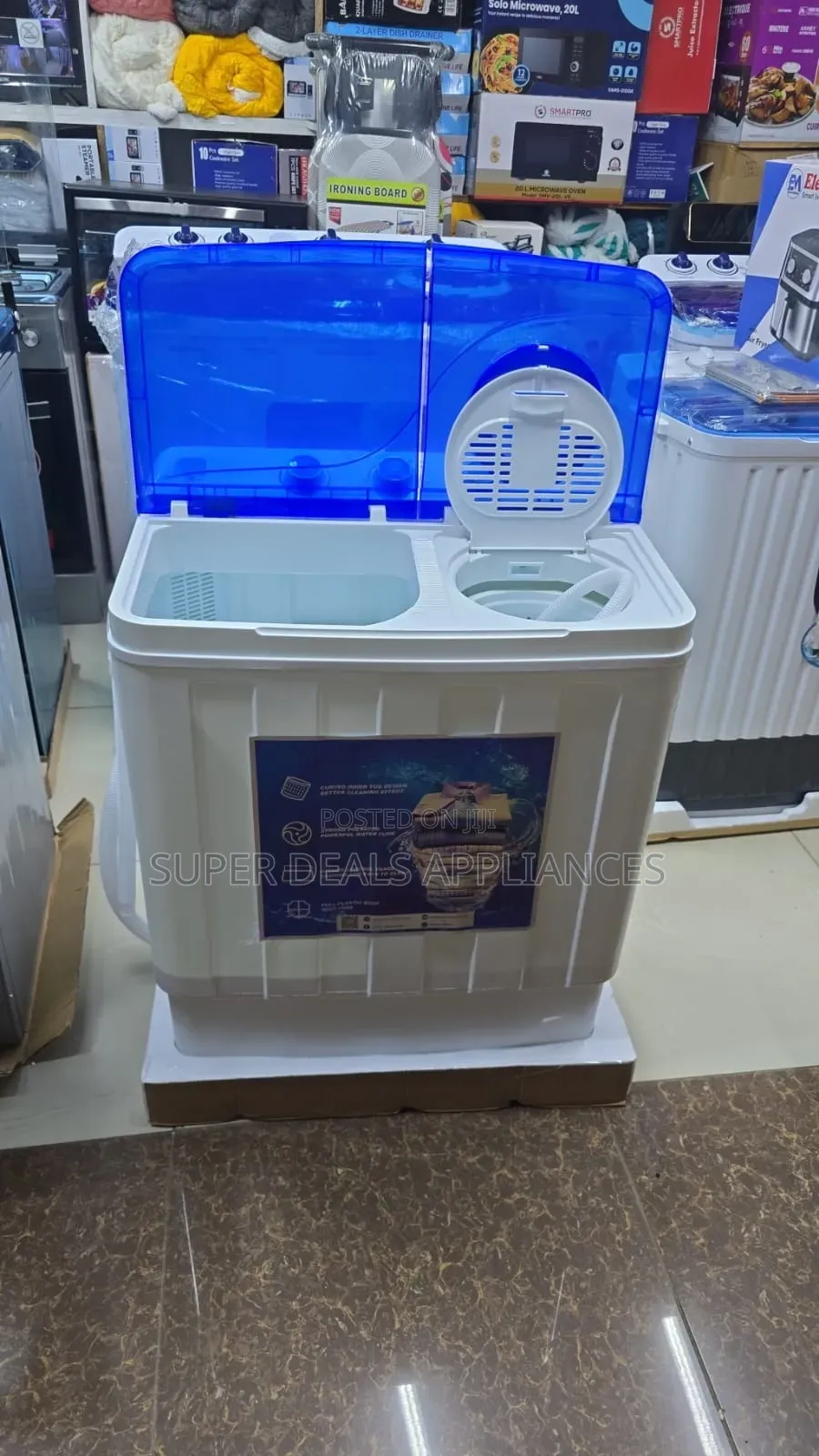 Roch 8kgs Twin Tab Washing Machine