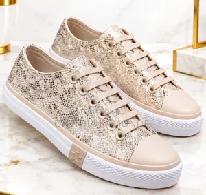 Leather Glitter Converse