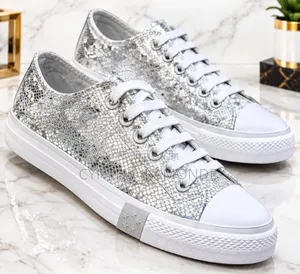Leather Glitter Converse
