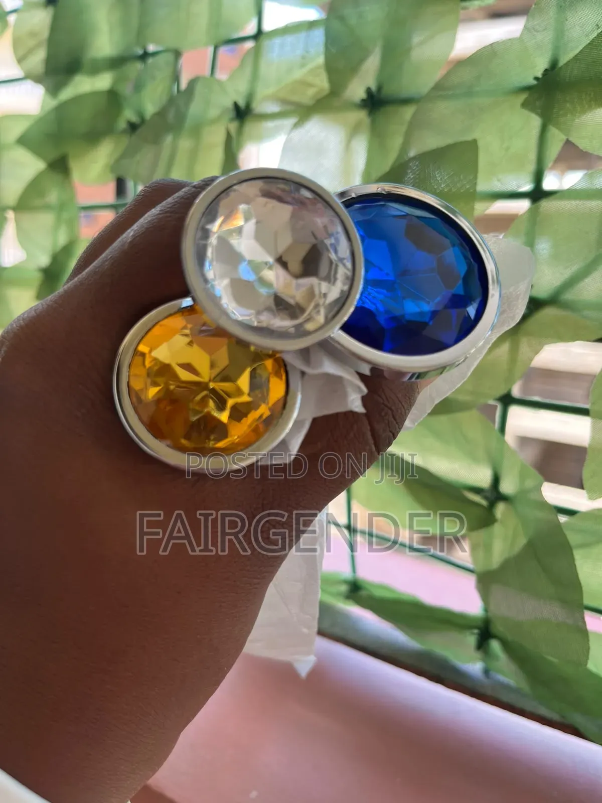 Metalic Stainless Steel Butt Plugs