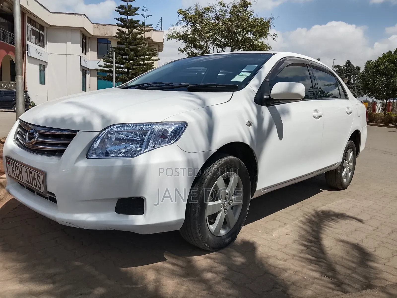 Toyota Axio 2009 White
