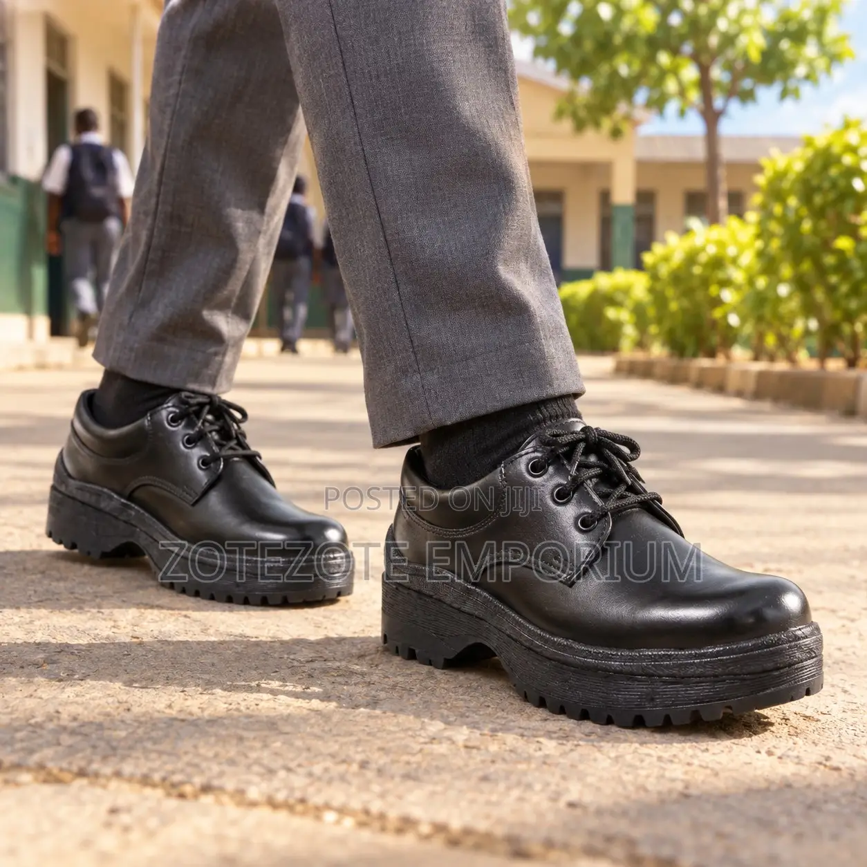 Genuine Leather School Shoes