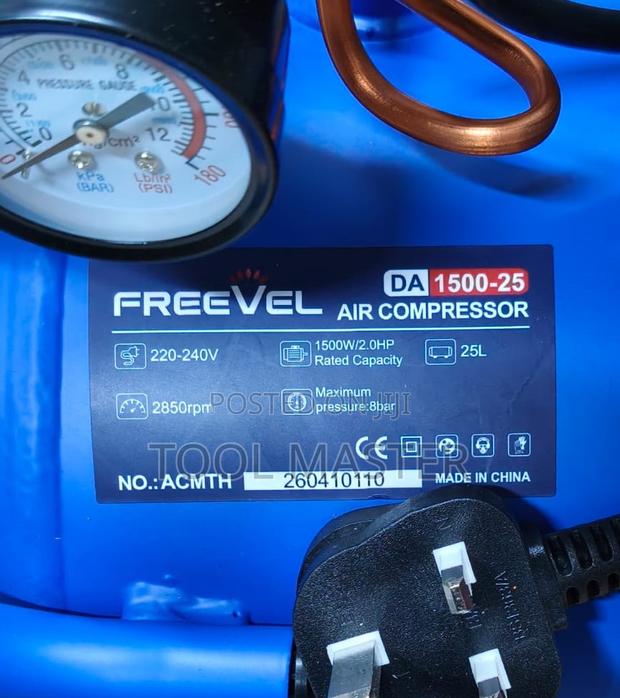25 Litres Freevel Air Compressor/Frevel DA1500-25 Portable Compressor