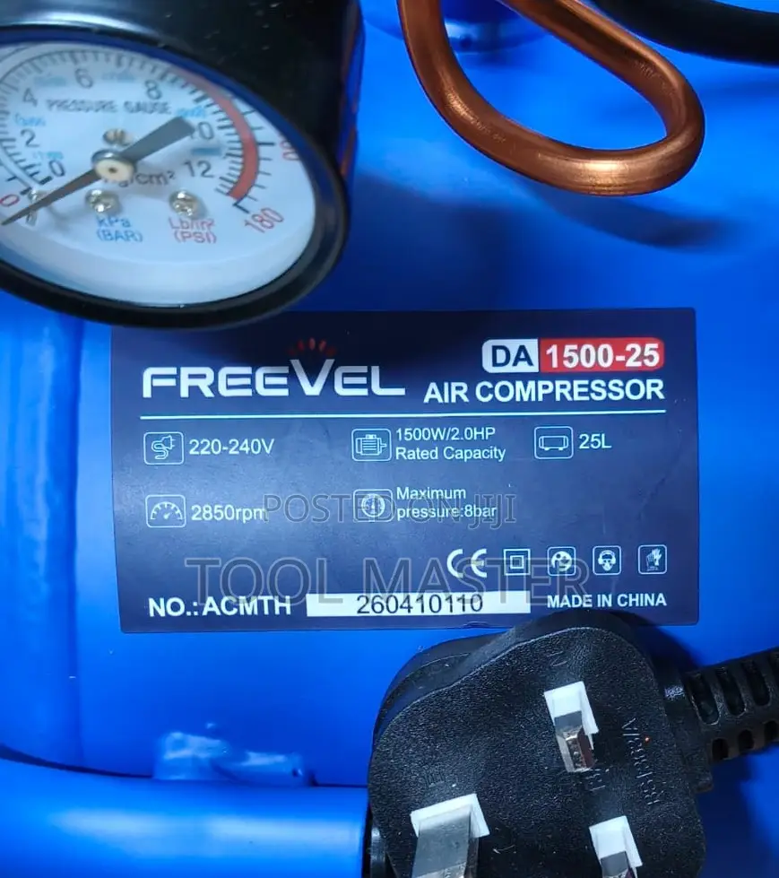 25 Litres Freevel Air Compressor/Frevel DA1500-25 Portable Compressor