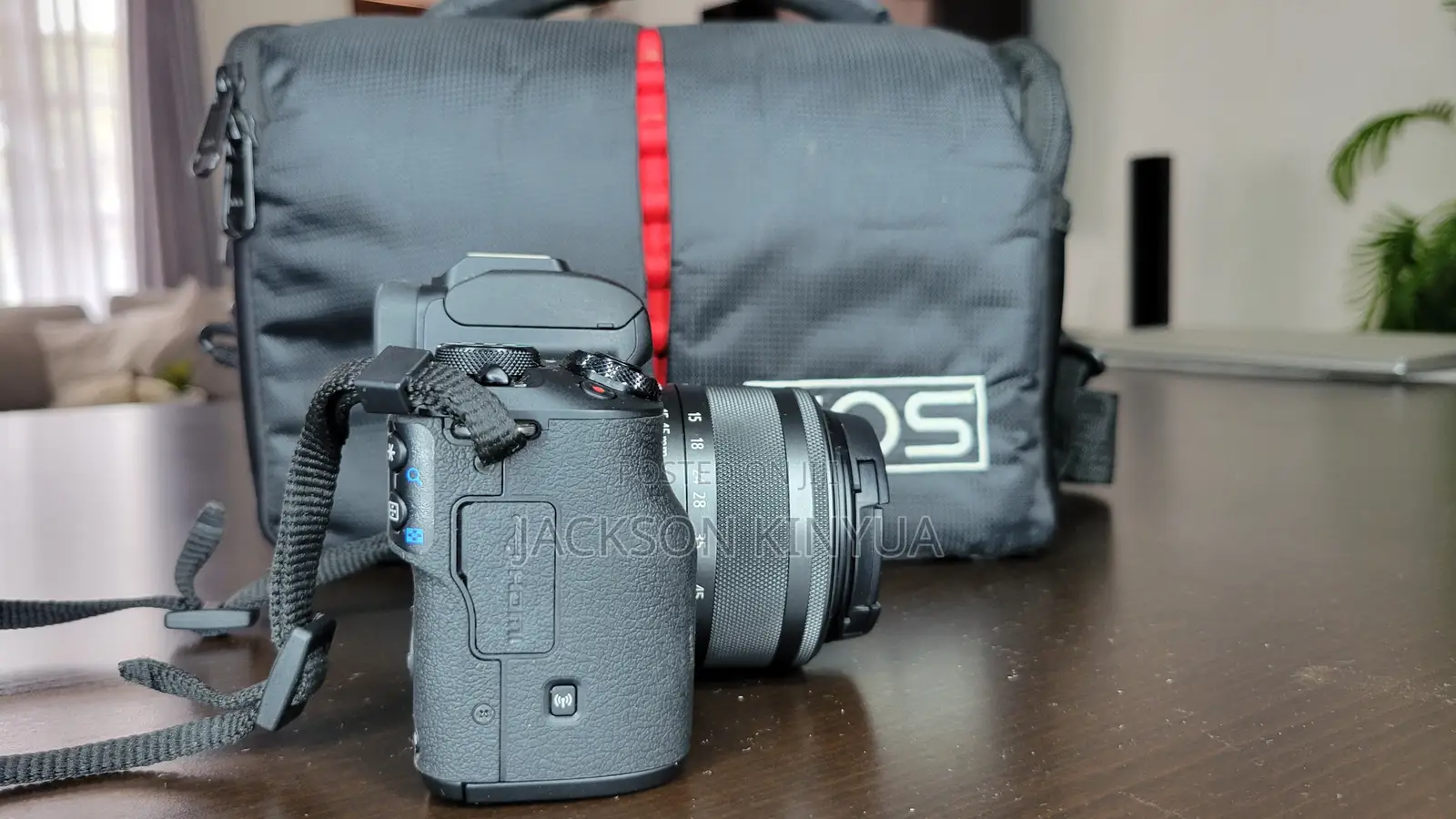Canon EOS M50 Mark II Mirrorless Camera With 15-45mm Lens (Black)