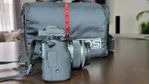 Canon EOS M50 Mark II Mirrorless Camera With 15-45mm Lens (Black)
