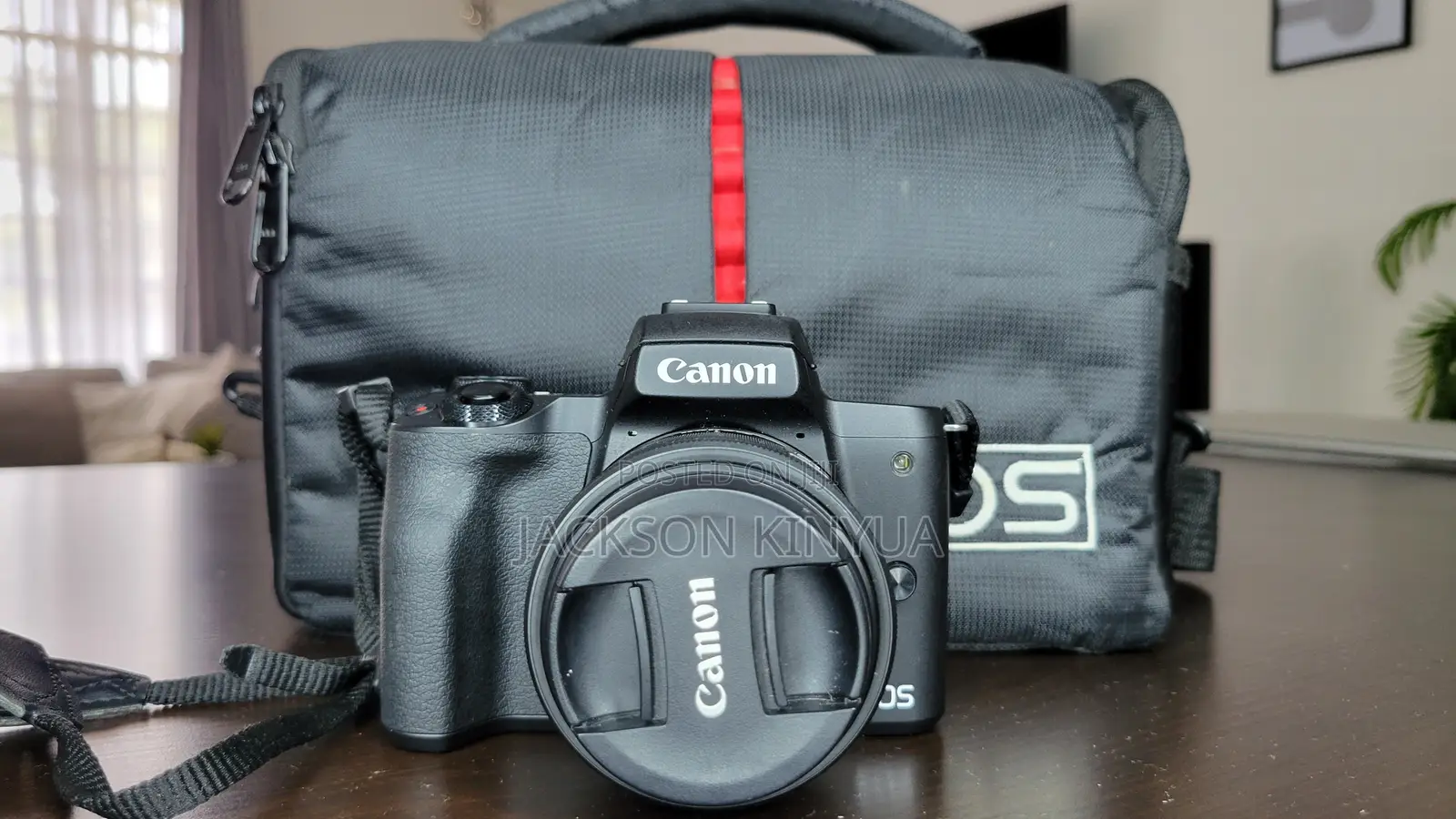 Canon EOS M50 Mark II Mirrorless Camera With 15-45mm Lens (Black)