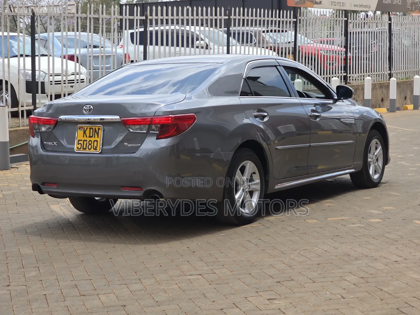 Toyota Mark X 2016 Gray