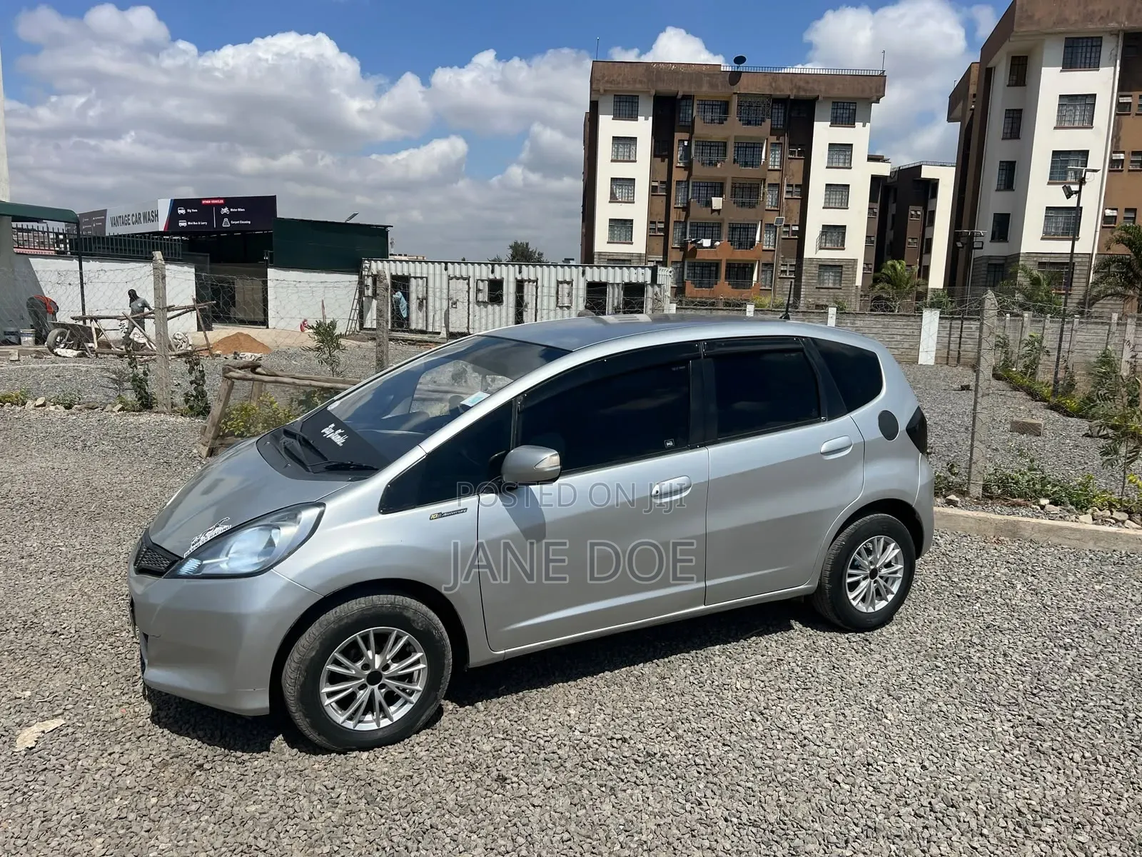 Honda Fit 2013 Silver