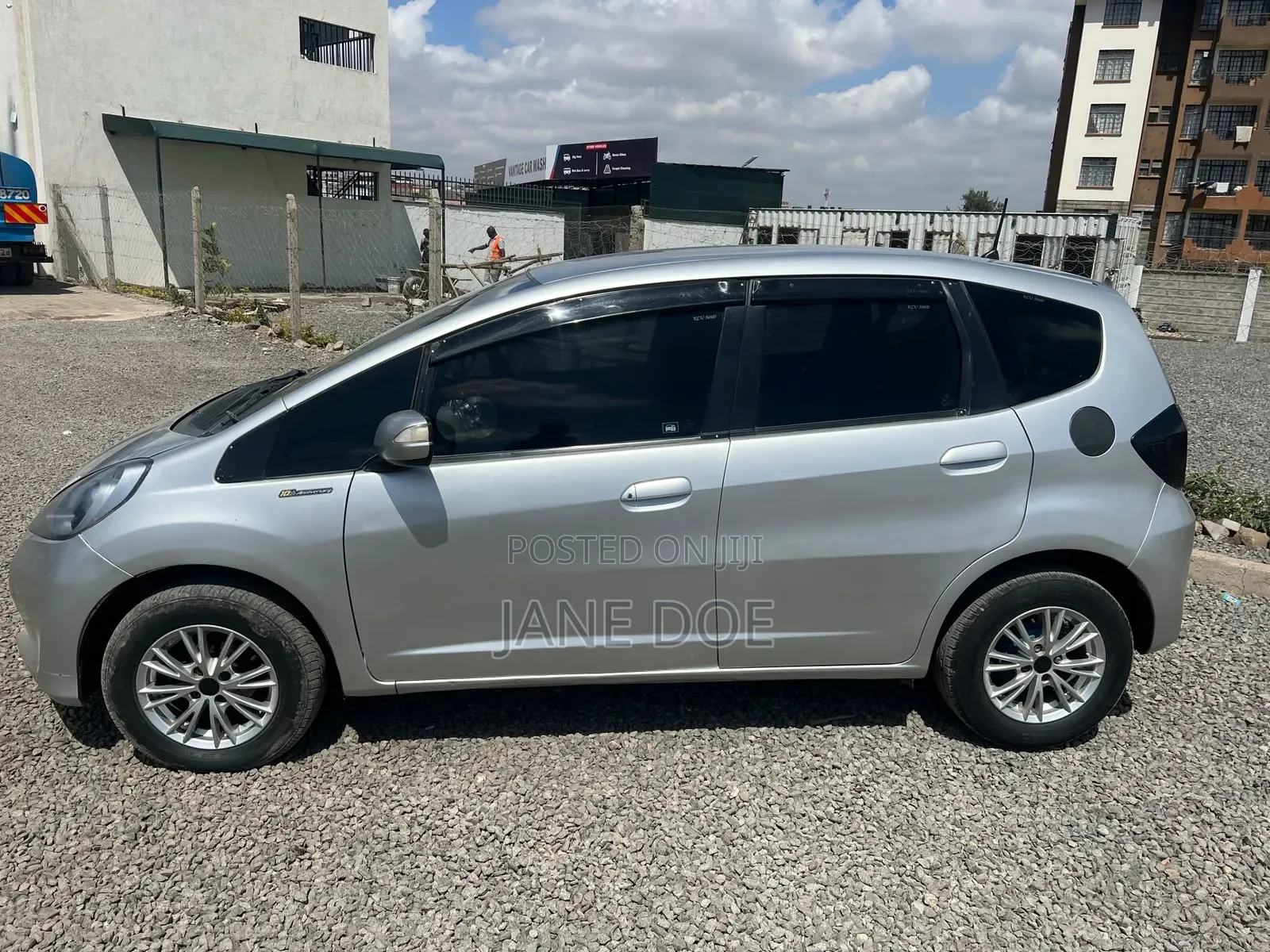 Honda Fit 2013 Silver