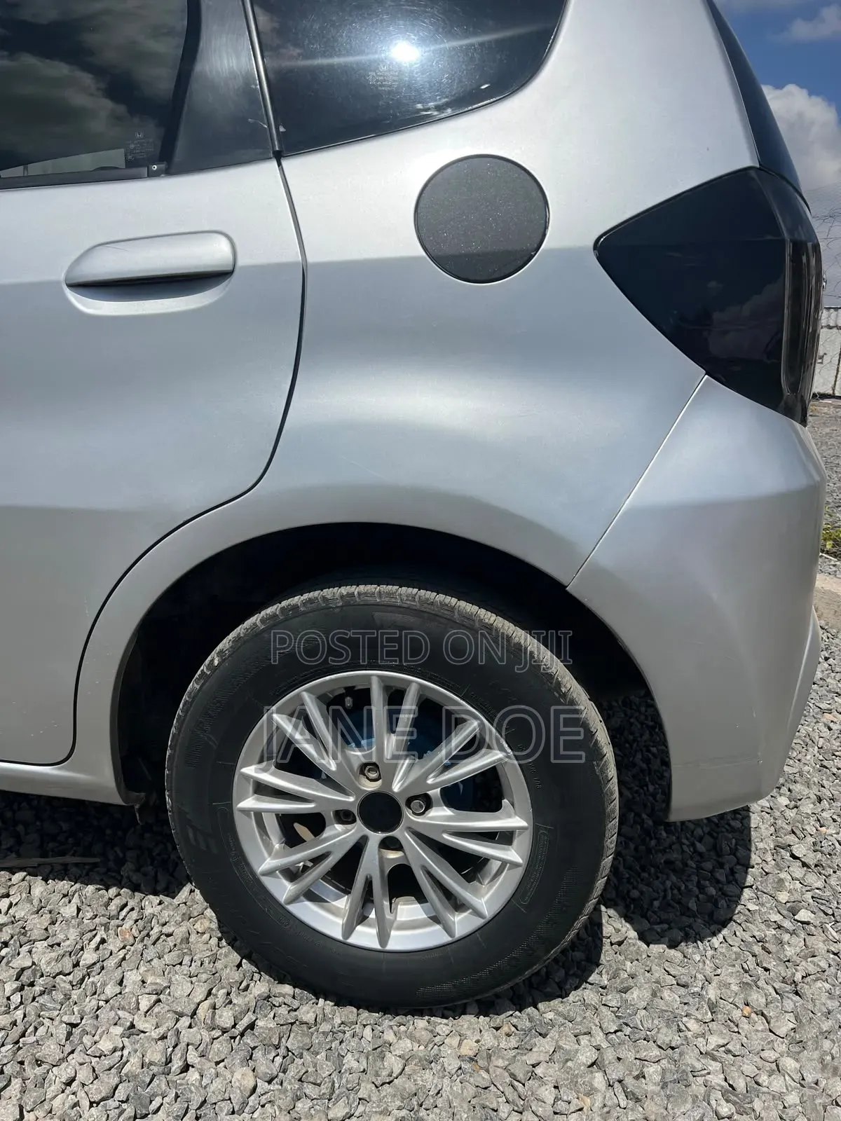 Honda Fit 2013 Silver