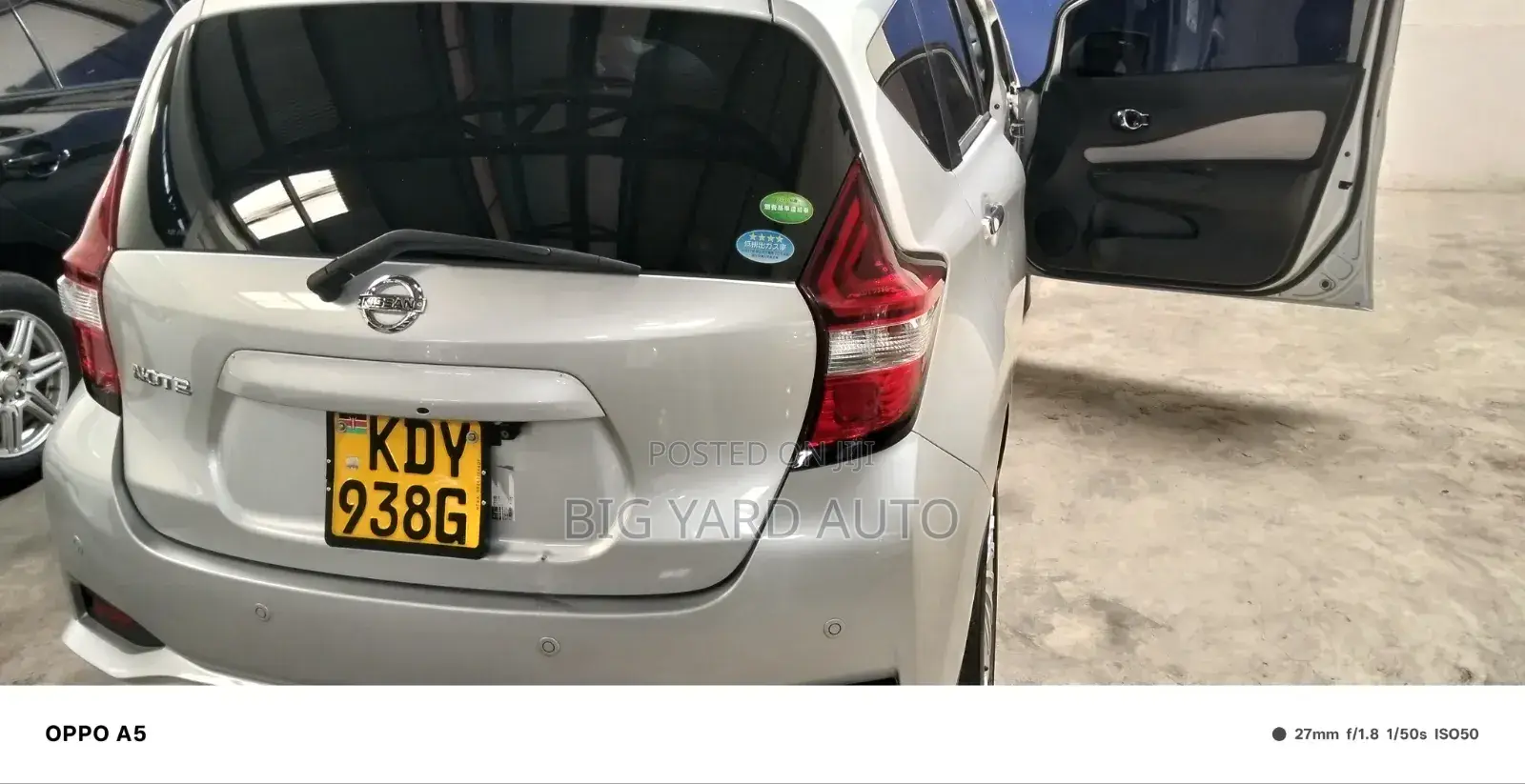 Nissan Note 1.2 Petrol 2019 Silver