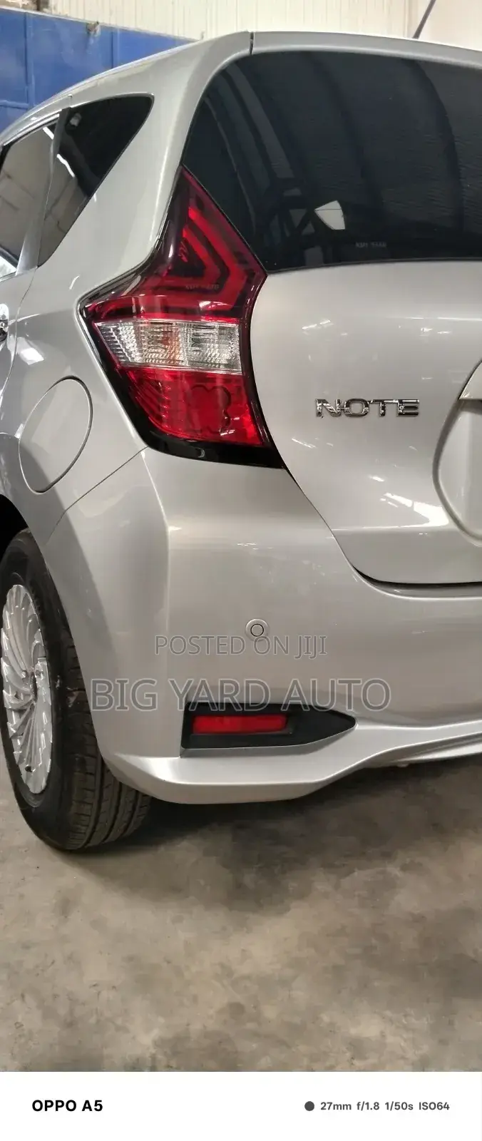 Nissan Note 1.2 Petrol 2019 Silver