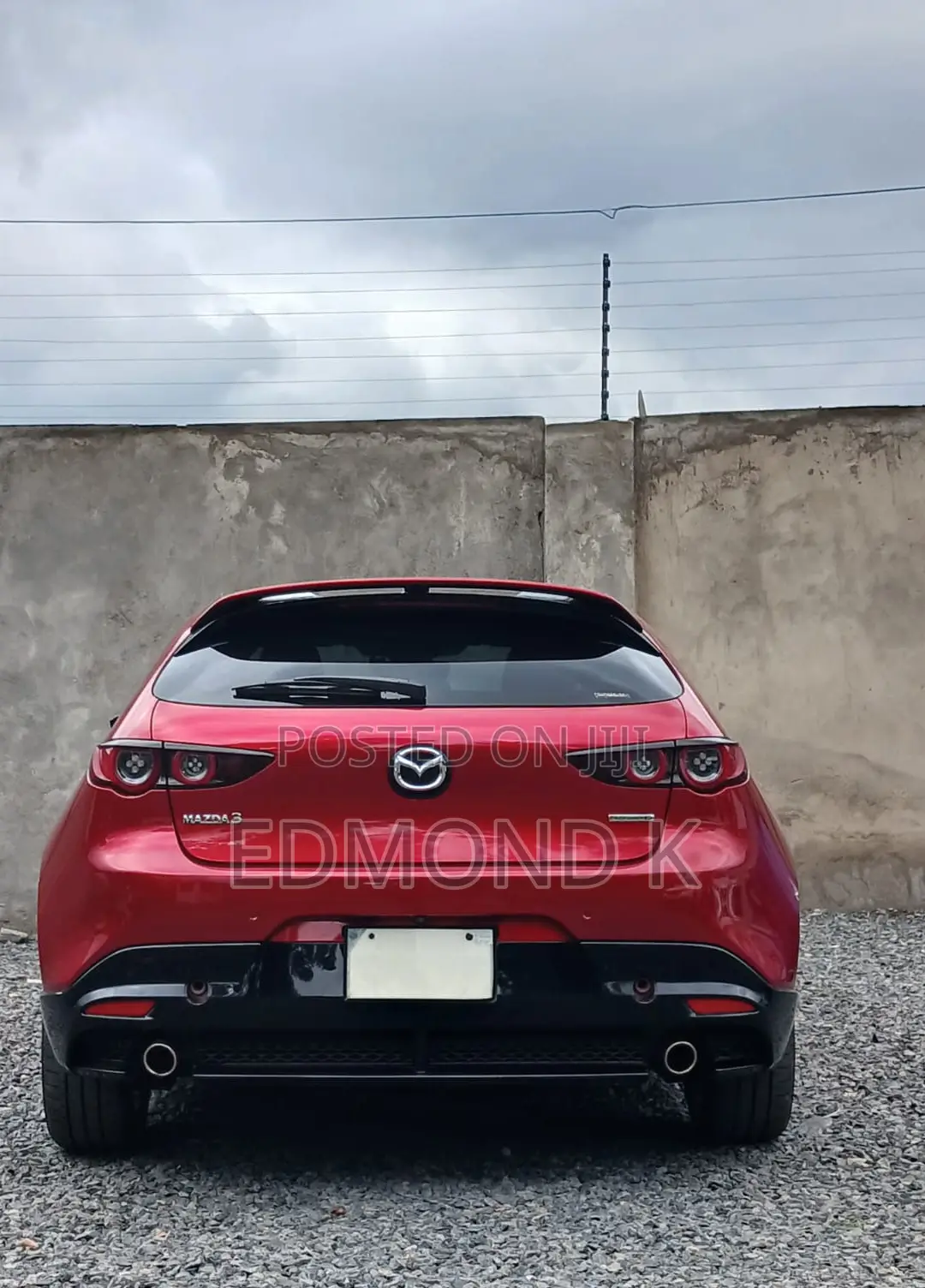 Mazda 3 2019 Red