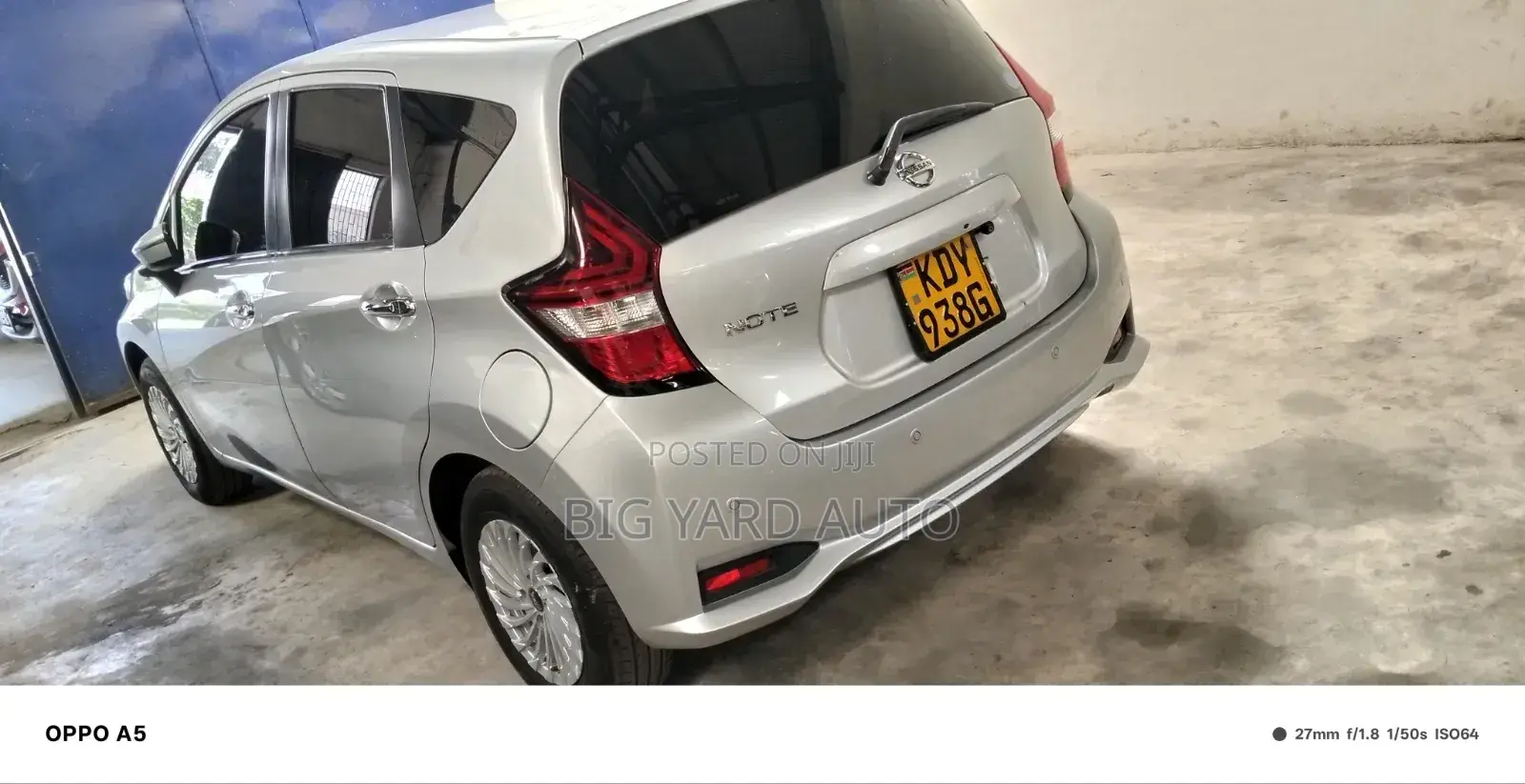 Nissan Note 1.2 Petrol 2019 Silver