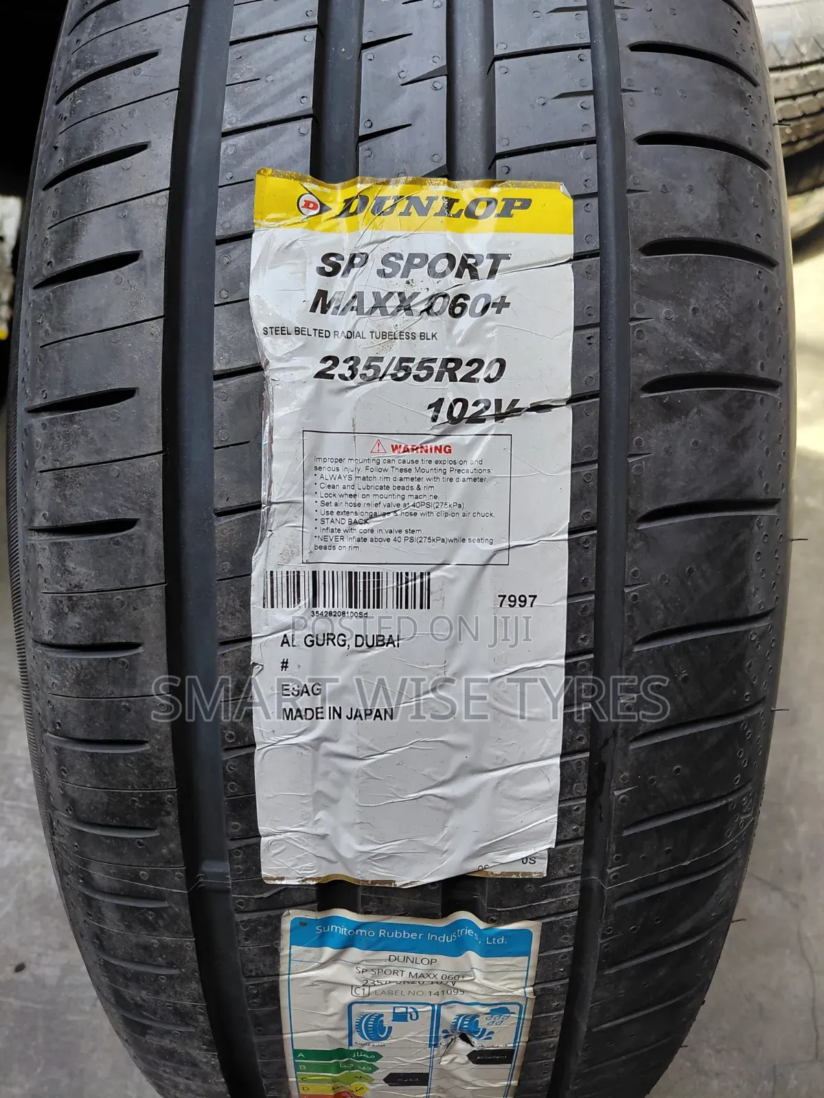 235/55r20 Dunlop Sp Sport Maxx 060+