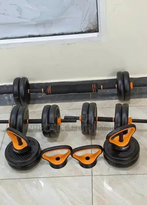 6-in-1 50KG Multifunctional Gym Weight Set