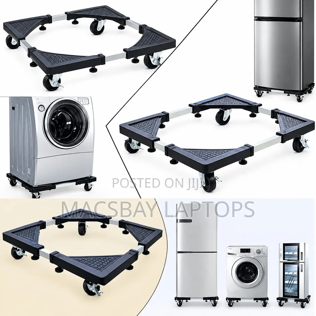 Fridge / Washing Machine Base Roller Trolley