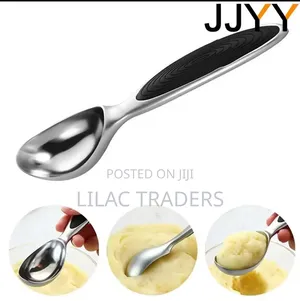Silver Heavy Duty Ice Cream Scoop | Premium Quality Alp