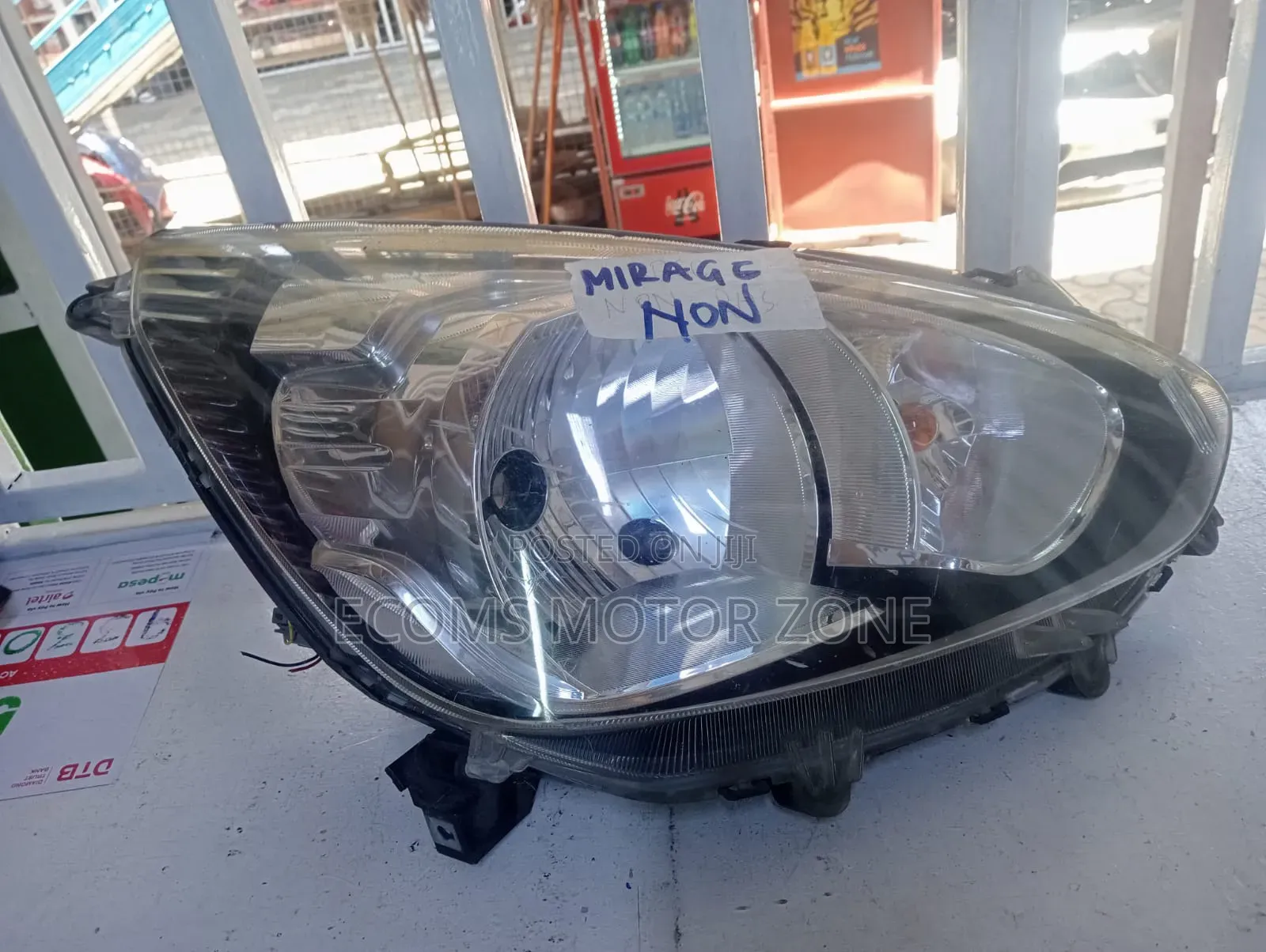 Mitsubishi Mirage 2012 Headlight