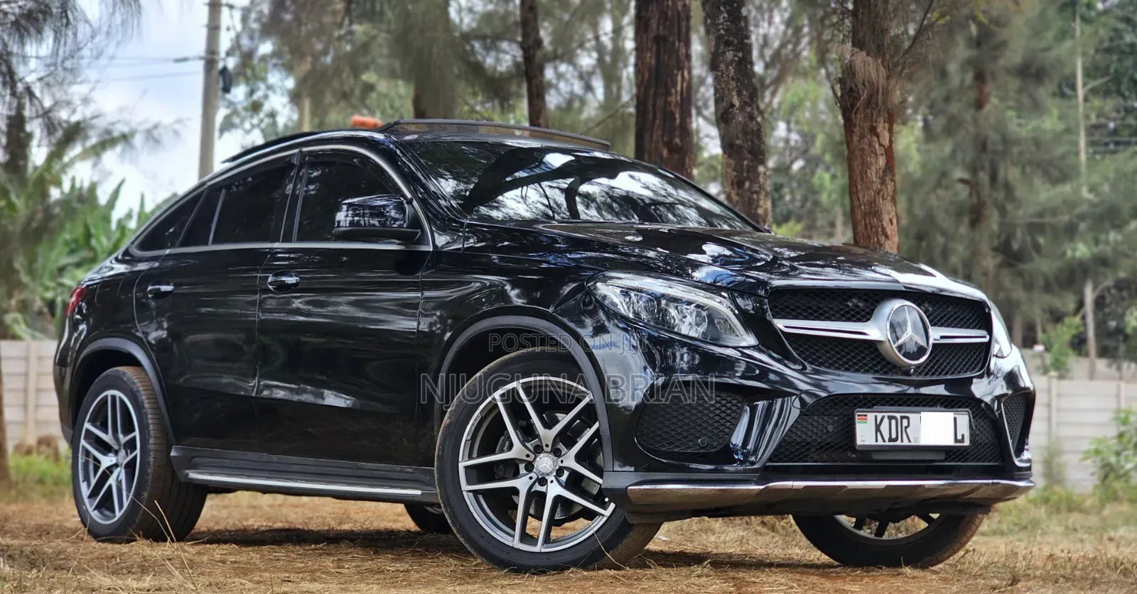 Mercedes-Benz GLE-Class GLE 350d 4MATIC 2017 Black