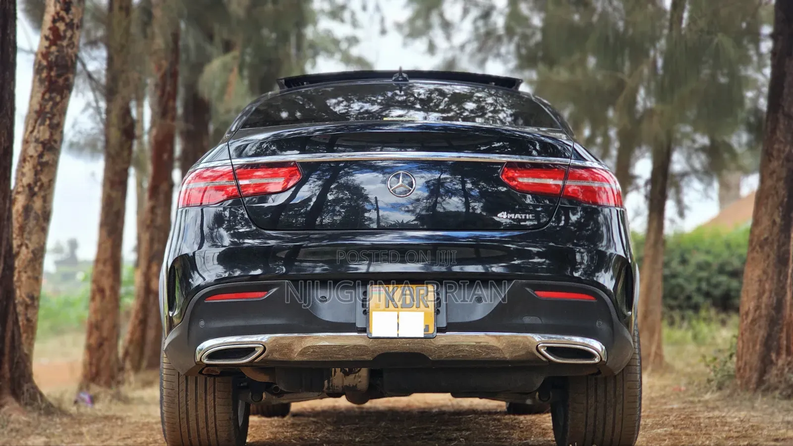 Mercedes-Benz GLE-Class GLE 350d 4MATIC 2017 Black