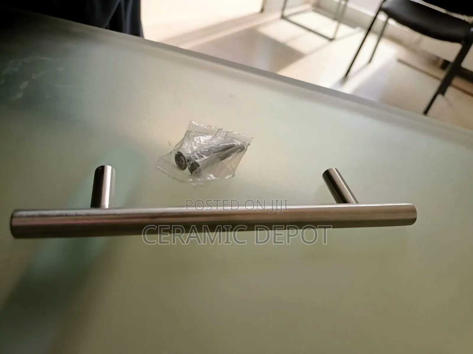 Cabinet Drawer Handle 6"- S.S BAR HANDLE 6" 201