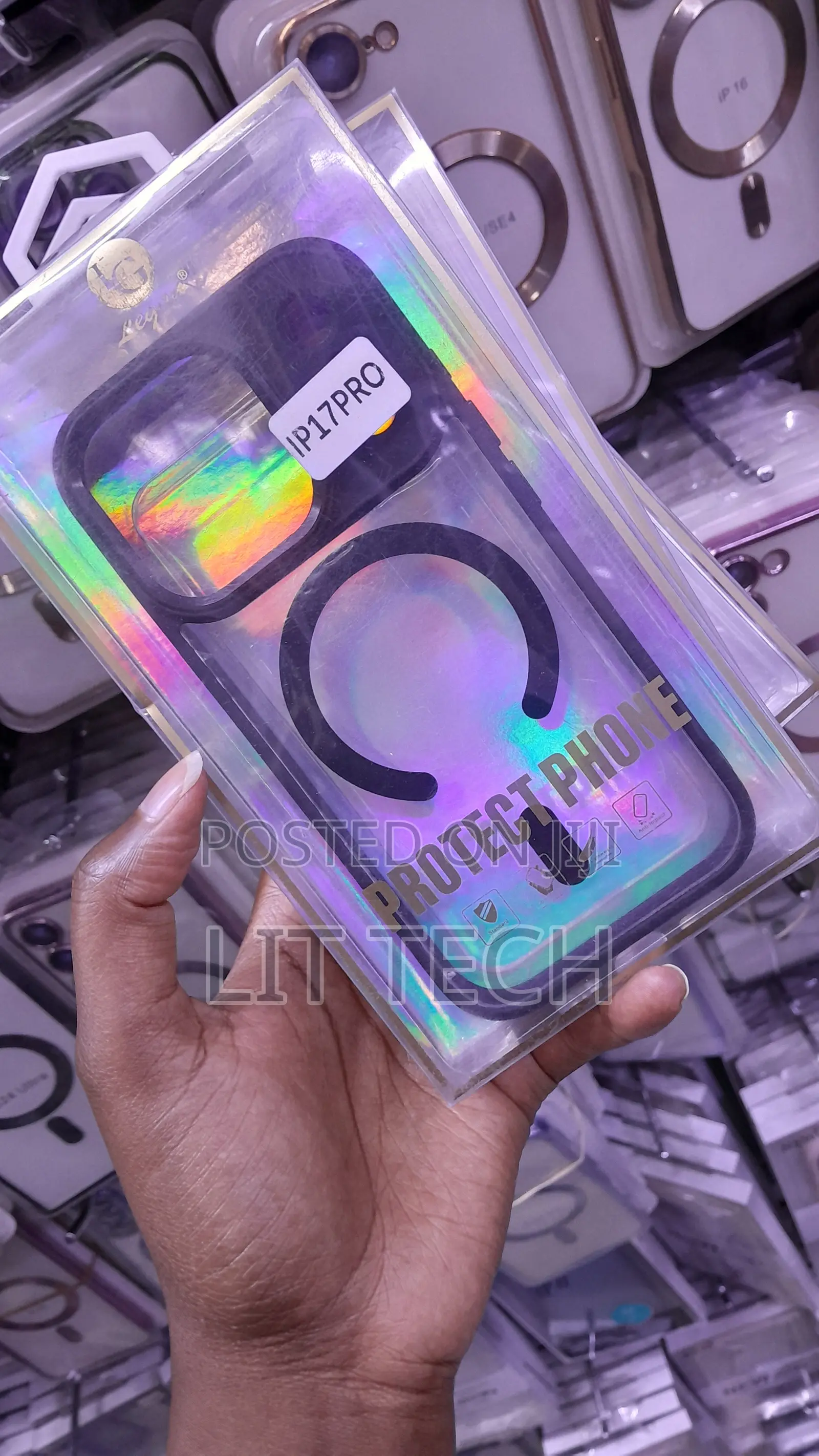 Ergonomic Hybrid Case for iPhone 17 Pro
