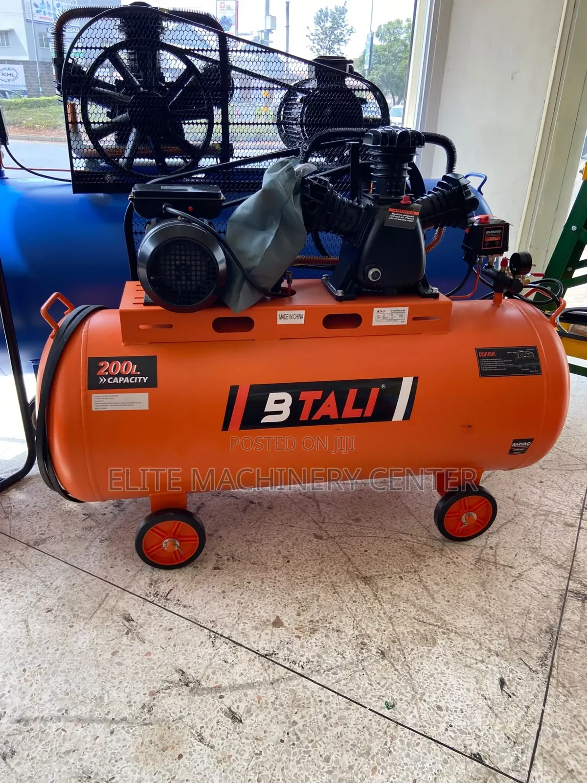 Btali 100-Litre Belt-Driven Air Compressor (BT100 BDAC), 3HP Motor