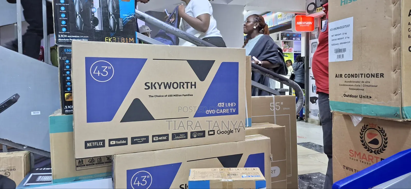 Offer on Skyworth 43 "Smart Google TV