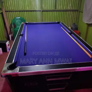 Commercial Slate Pool Table + Accessories Coin/Token Machine