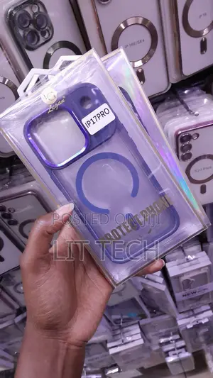 Blue iPhone 17 Pro Magnetic Case