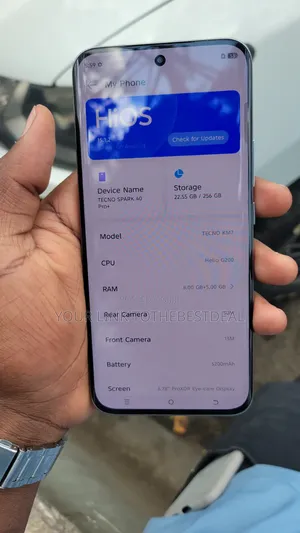Tecno Spark 40 Pro+ 256 GB Gray
