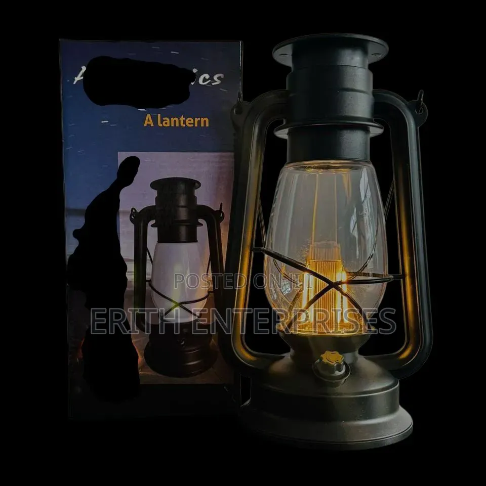 USB Solar Lamp Vintage